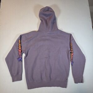 Vintage Spitfire Skate Like a Girl Graphic Print Hoodie Hoody Purple Medium S